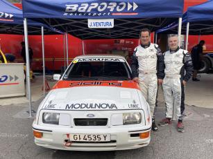 Jordi ventura – Josep Autet (Ford Sierra RS Cosworth). Andorra Rally Fullslip 2022